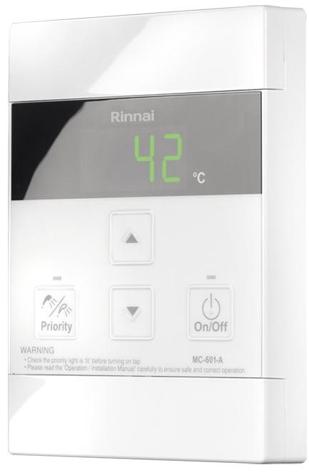 Rinnai Italia Термостат водонагревателя Accessori scaldabagni – comando remoto Mc-601 - Вид №1