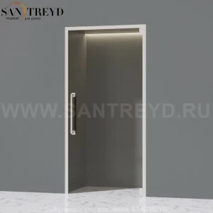 Effegibi SPAZIOFILO Стеклянная левая дверь без порога. Размер: длина 108 см, высота 202 см SF100L