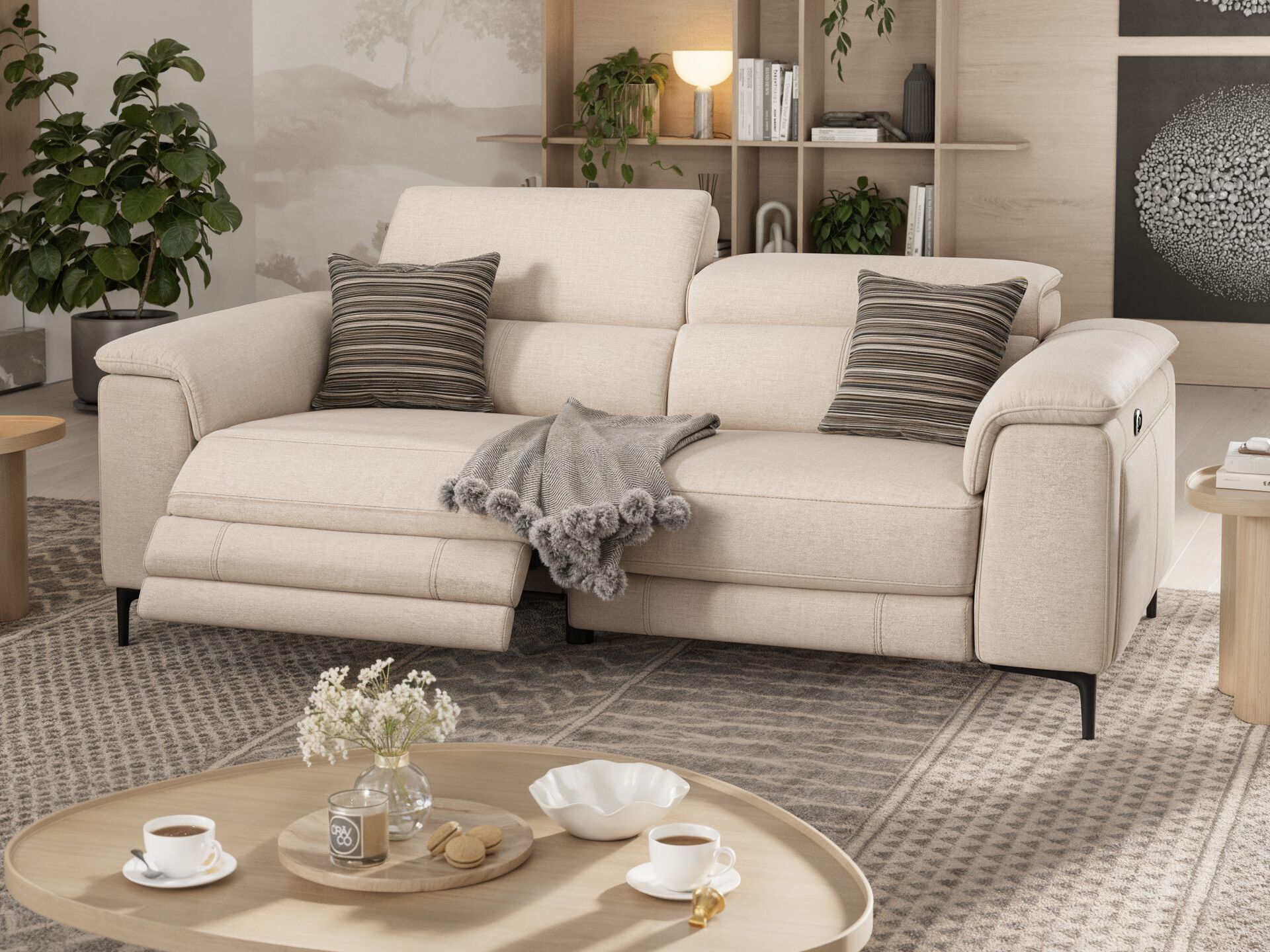 3-местный тканевый диван Sofanella Marino ARCH-00086401 - Вид №1