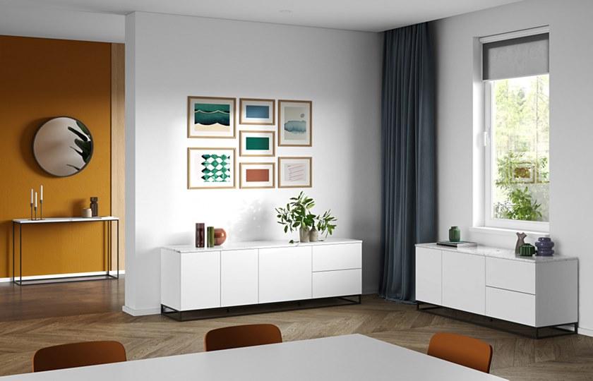 TemaHome Прямоугольная консоль из мрамора Gleam 9500.6289 - Вид №11