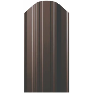 Штакетник-П 118 мм 1.8 м коричневый 84169501 STLM-2176255