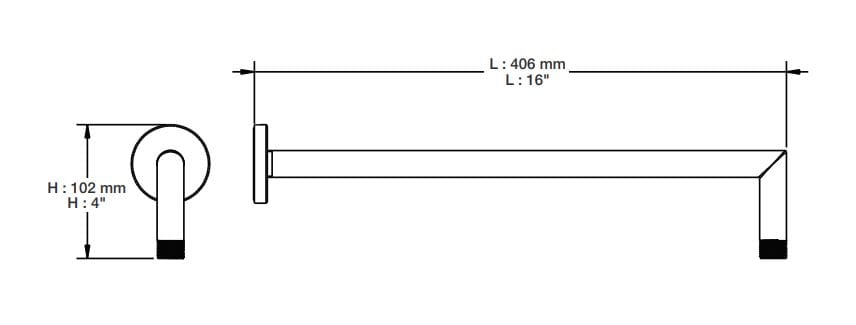 Термостатический набор для душа с душем BARIL Petite B04 ARCH-00108613 - Вид №2