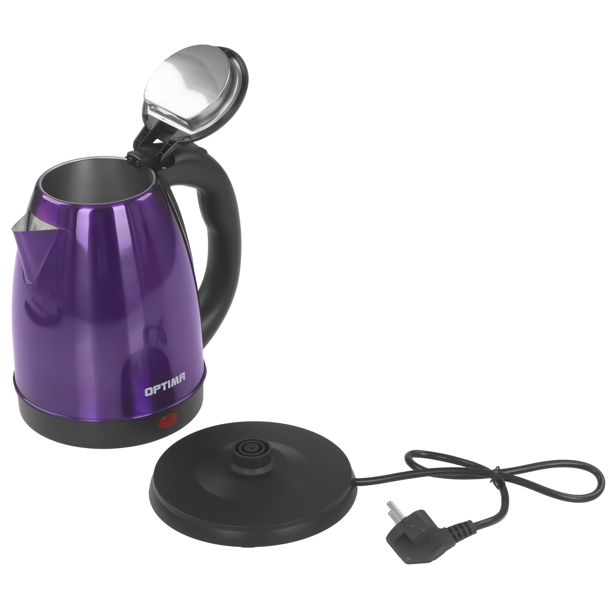 9269571 Электрочайник OPTIMA EK-1808SS фиолетовый STDN-0097895 - Вид №4