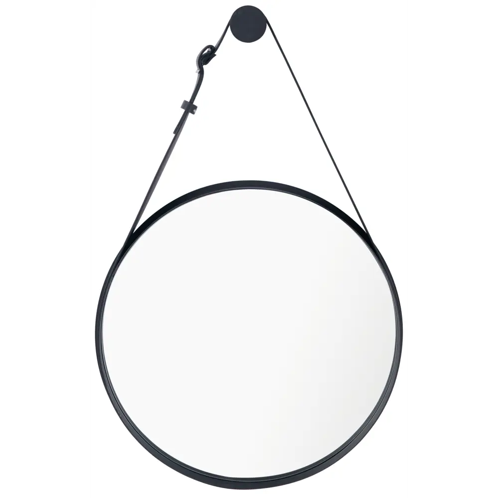 INSPIRE Barbier — круглое зеркало с ременной рамой 43 см 86484835 STLM-1443072 - Вид №3