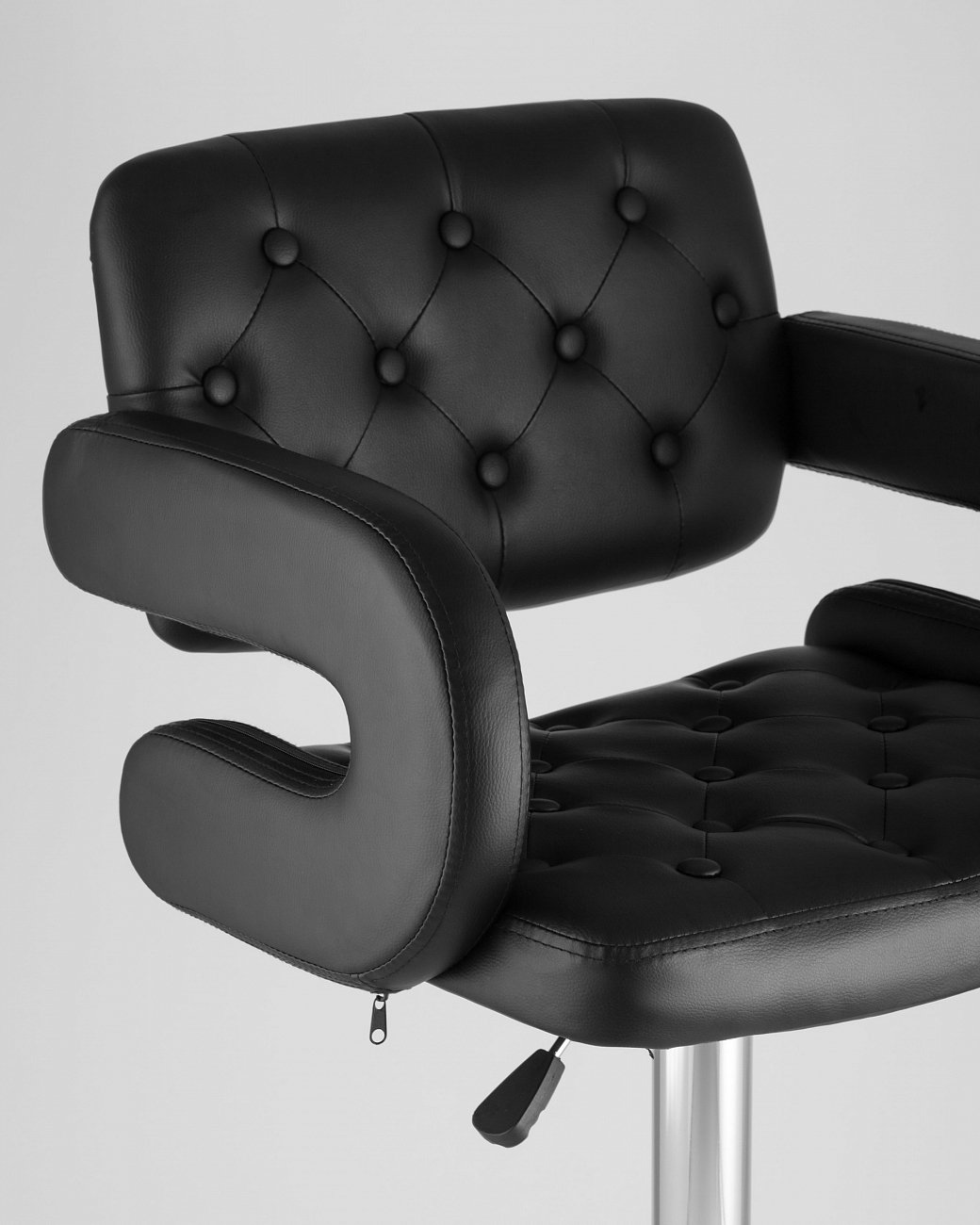 Стул барный со спинкой черный "Бентли" STOOL GROUP  00-3945978 Черный  - Вид №6