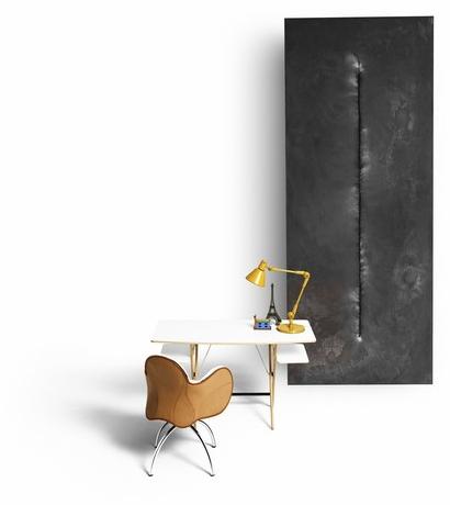 DE PADOVA Мягкое кожаное кресло на колесиках с подставкой для ног sun-id-1504429 - Вид №3