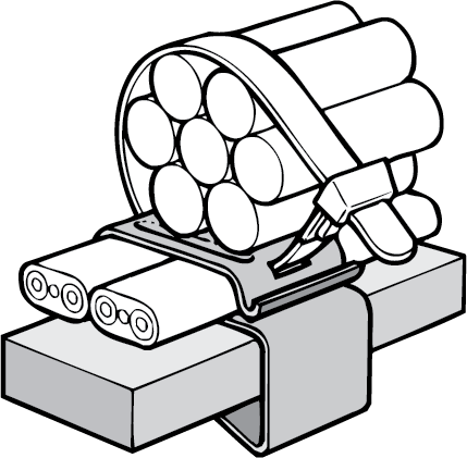 52323455 Крепление для труб  Britclips® PCD для балок WALRAVEN  - Вид №2