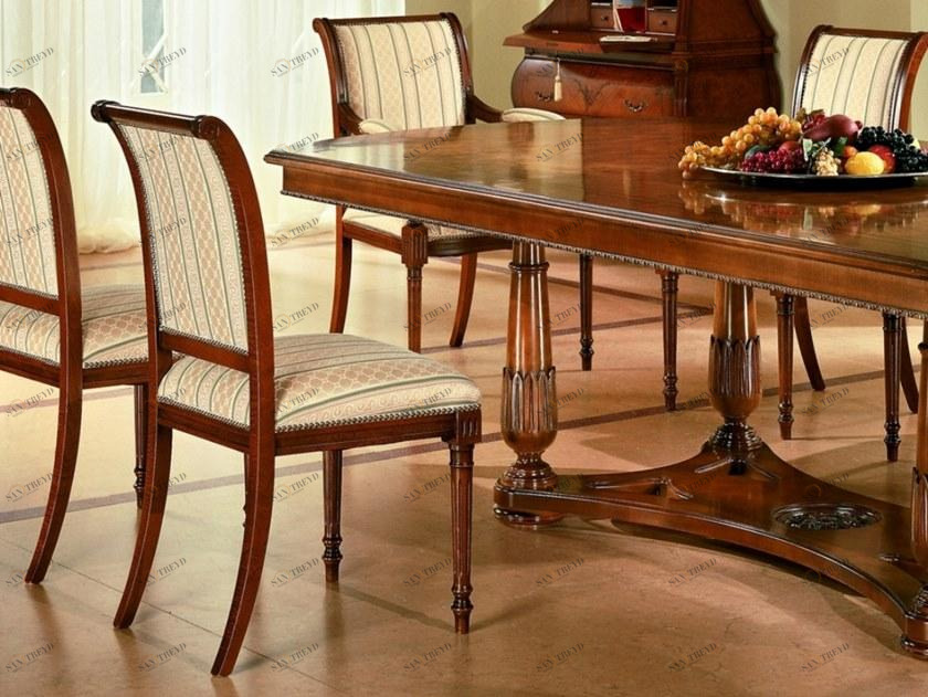 SCAPPINI & C Деревянный стул с тканевой обивкой 35th anniversary Se 282