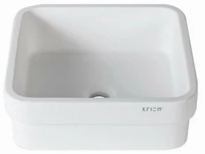 Накладная раковина на столешницу  овальная KRION 3-WAY