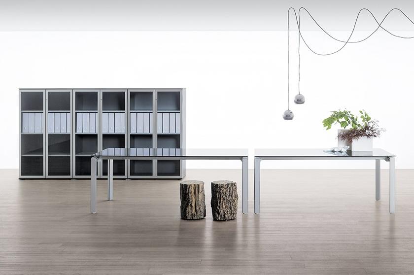 Citterio Прямоугольный стеклянный стол Point sun-id-1448256 - Вид №3