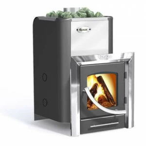 Дровяная печь для бани Ермак Элит 12-ПС