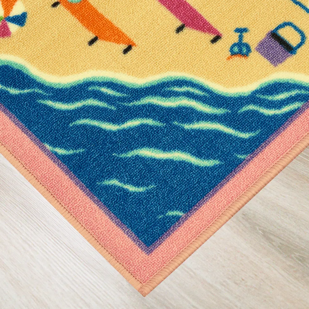 Коврик полипропилен Розетта пляж 100x150 см CTIM STLM-2168099 - Вид №2