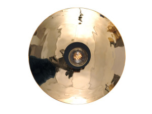 Настенный светильник ручной работы из термоформованного стекла