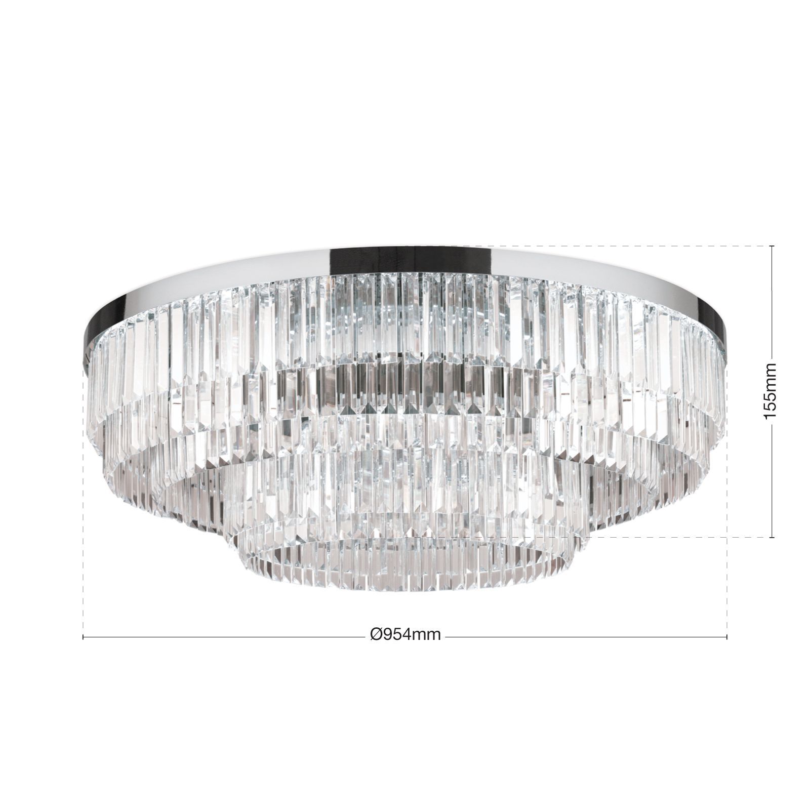 Кристалл светодиодный потолочный светильник Orion PRISM ARCH-00018368 - Вид №13