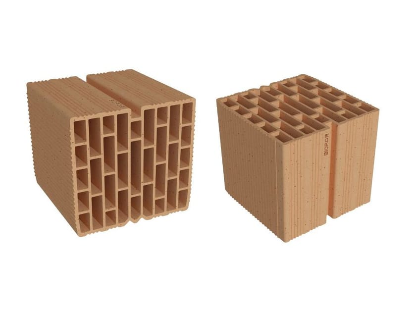 Блок кирпичной кладки DI MUZIO LATERIZI BIOPOR ARCH-00037155