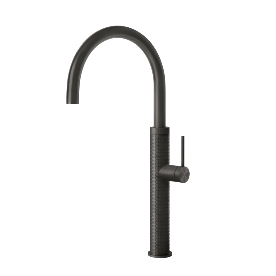 Смеситель для раковины 60018 707 Gessi Gessi316 ЧЕРНЫЙ МЕТАЛЛ BR. PVD 60018707