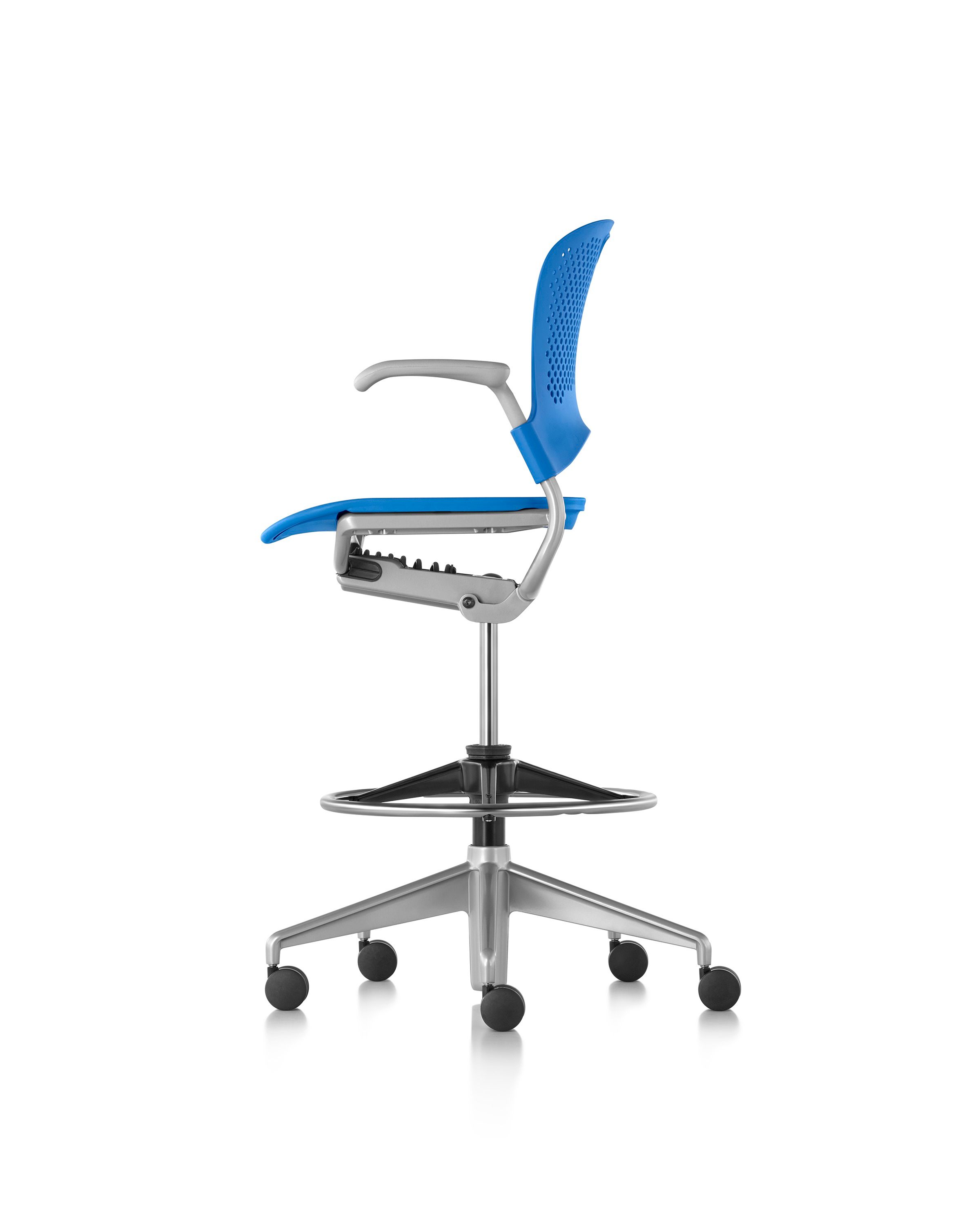 Нейлон® 5 спиц поворотный офисный стул с подлокотниками Herman Miller Caper ARCH-00127176 - Вид №12