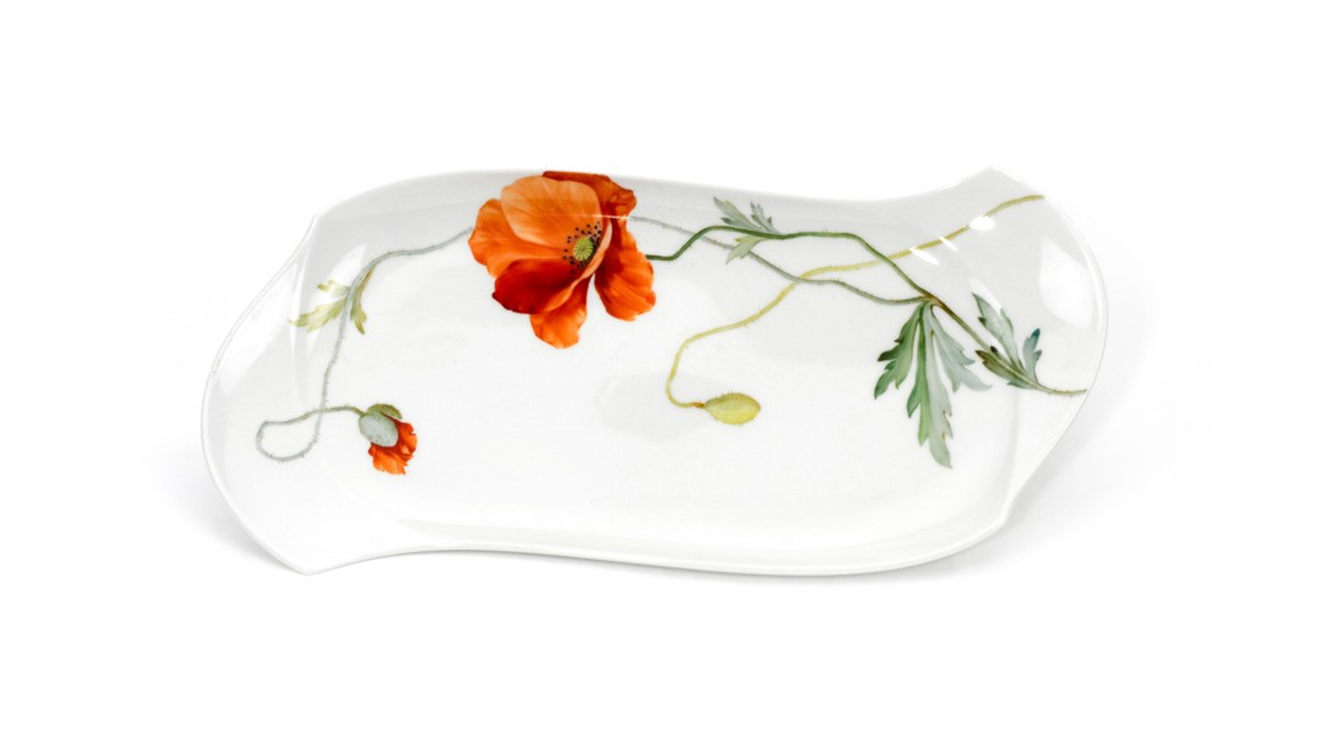 10629076 Meissen Сервиз столовый 6/28 "Игра волн, рельеф, маки" Фарфор, Керамика  - Вид №4