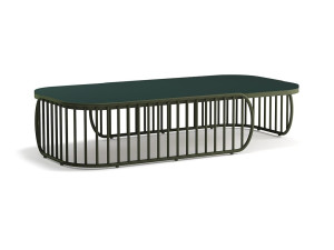 Алюминиевый низкий садовый столик