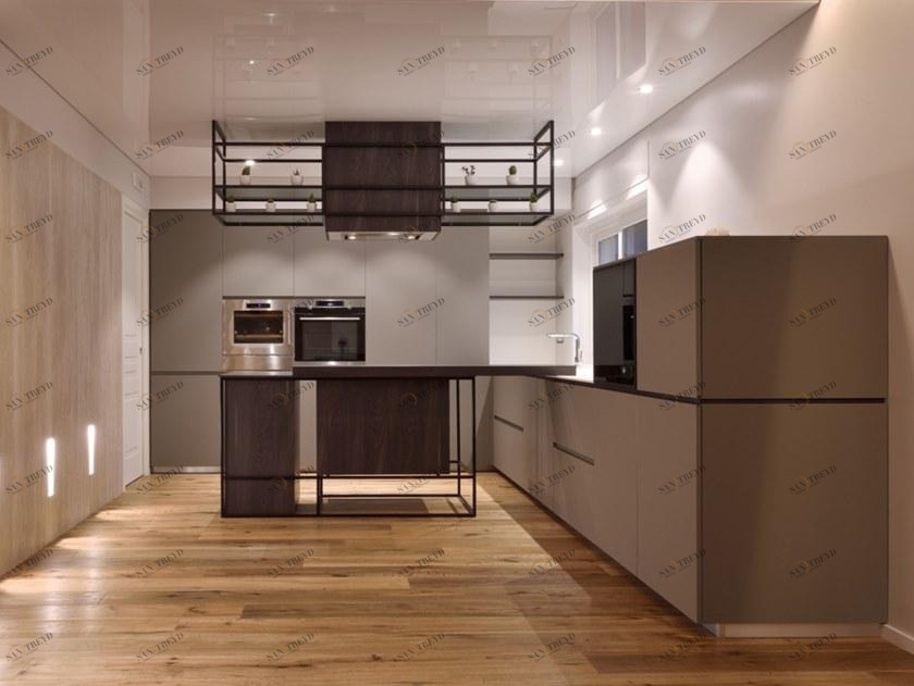 Maiullari Кухня на заказ с полуостровом sun-id-1454910