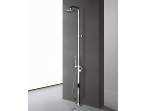 Латунная напольная душевая колонна с душем