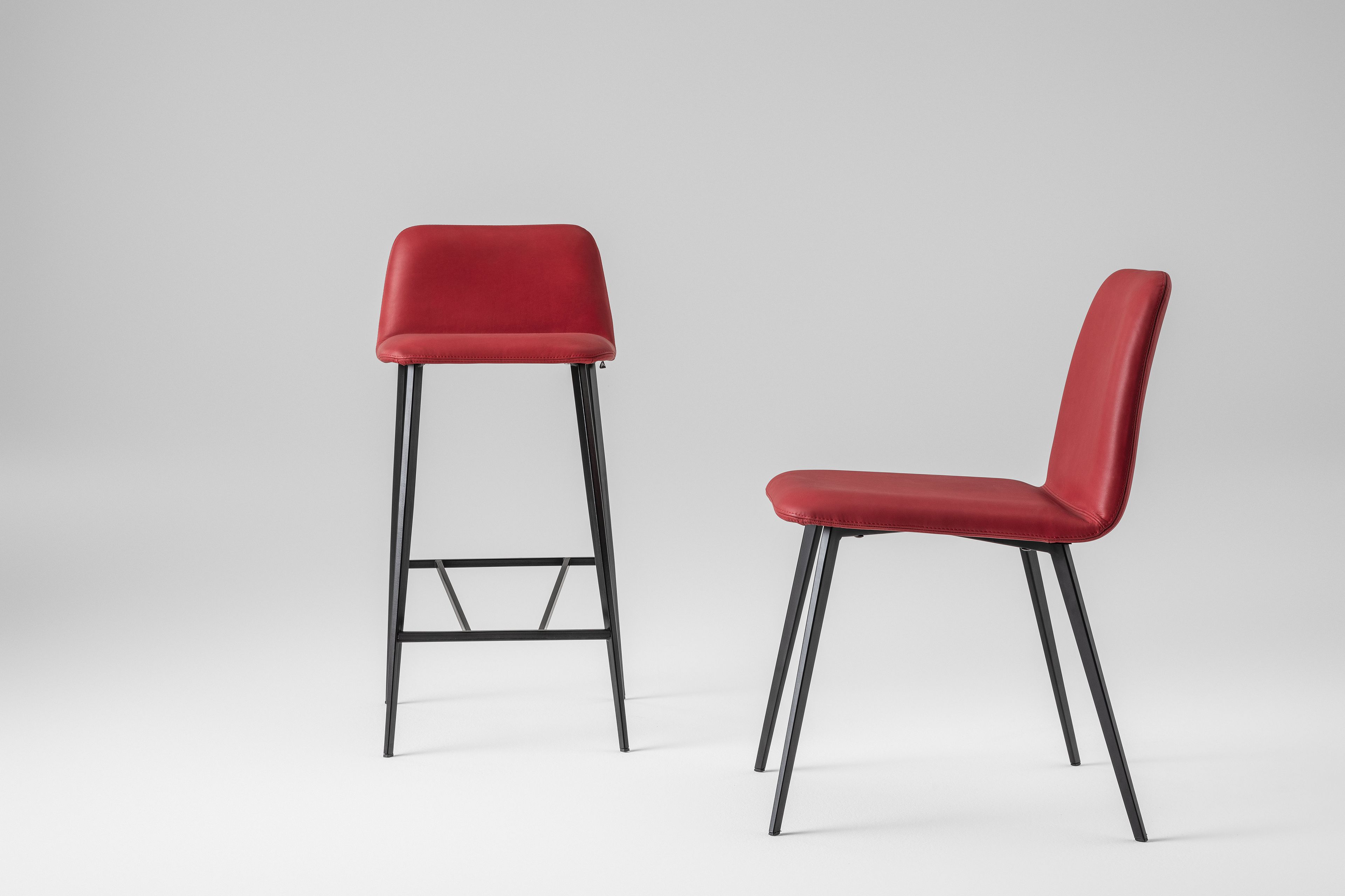 Кожаный барный стул TrabA' Bardot ARCH-00110356 - Вид №2