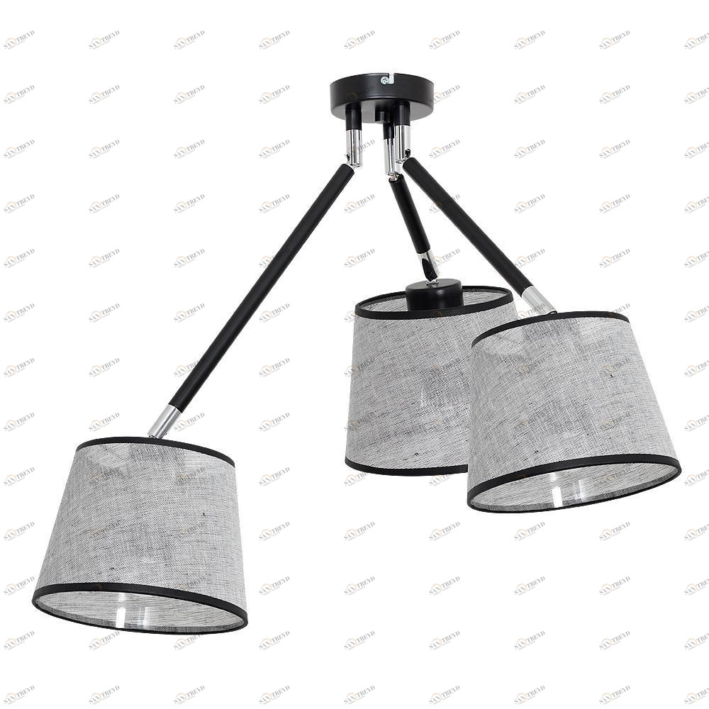 Подвесная люстра Luminex Axel 7370 LUMINEX AXEL 186386 Серый