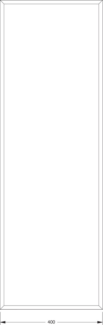 BY 0938 Зеркало с фацетом 15 mm EVOFORM Comfort - Вид №1