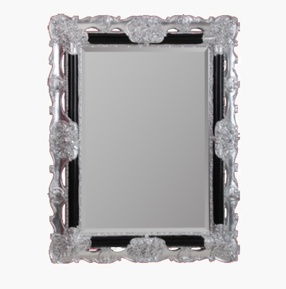 Зеркало прямоугольное MIGLIORE Complementi ML.COM-70.508, белое/золото ML.COM-70.508.AV.DO - Вид №1