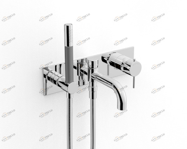 6905 EVI-100 Смеситель для ванны Zazzeri 6905EVI100