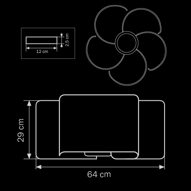 Потолочная люстра Lightstar Simple Light 811 811050 LIGHTSTAR ДИЗАЙНЕРСКИЕ, SIMPLE LIGHT 058352 Белый  - Вид №1