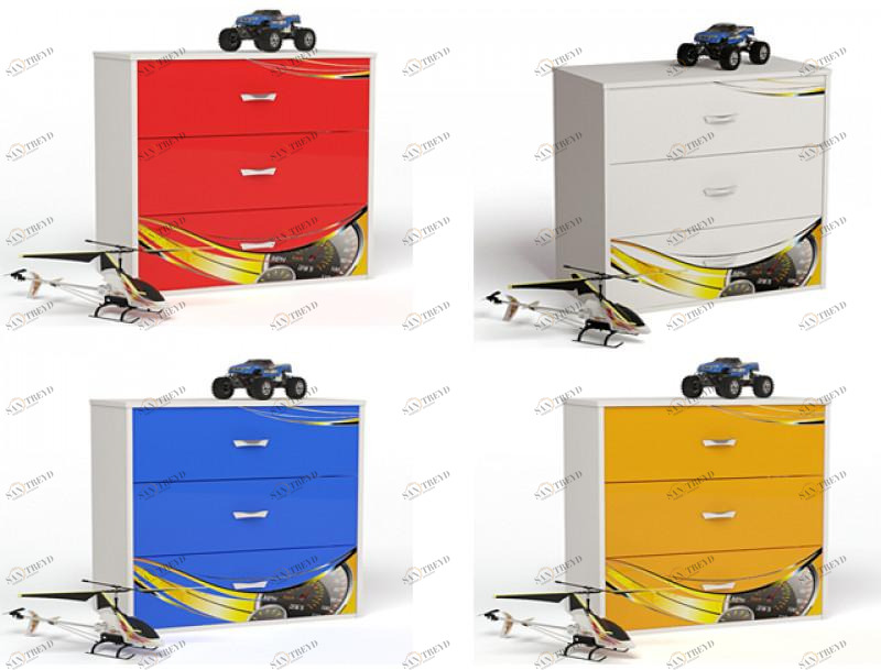 Комод ABC-KING Champion белый 4631148283947