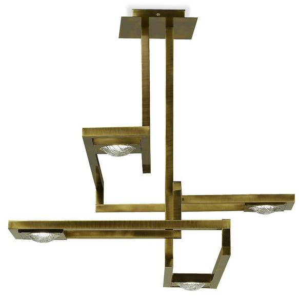 MARIONI Светодиодный подвесной светильник из латуни Cecile 02803 - Вид №4