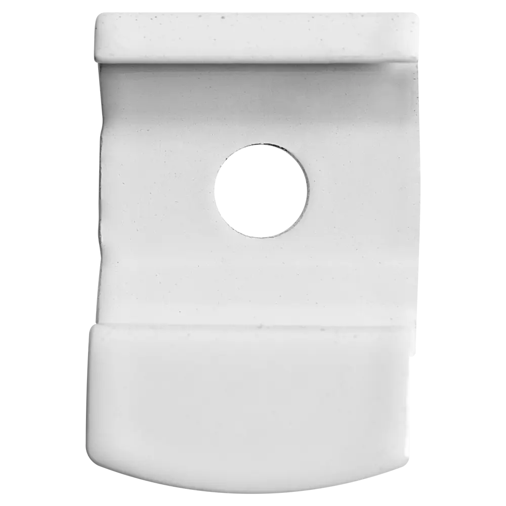 Кронштейн для шинного карниза потолочный KREAFORTA Base 2.1 см сталь цвет белый, 2 шт STLM-2135360 - Вид №1