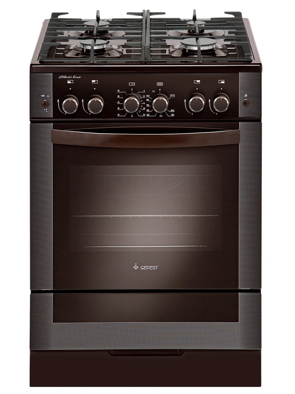 1089351 Газовая плита Gefest ПГ 6500-02 0045 коричневый STDN-0044287