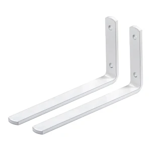 Кронштейны Inspire для карнизной шины 15 см белые металлические 87768909