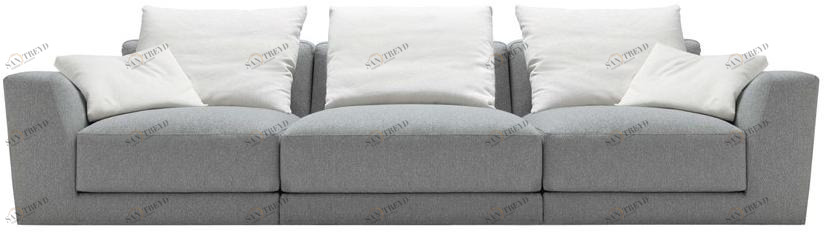 JESSE 3-х местный модульный диван из ткани Pashà Pasha sun-id-1391856