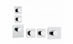 Z031203 + Z030201 000 Смеситель & запорный кран Oki 2 Outlets LP BOSSINI