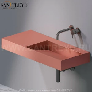 L014T1RPV4.142 Подвесная раковина настенная прямоугольная A. e T. Italia P35