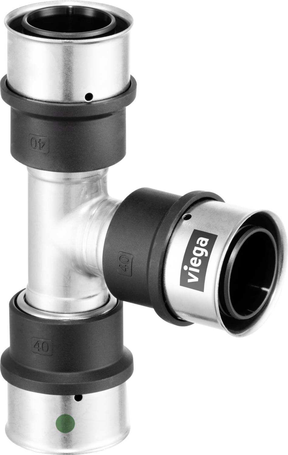 Viega Тройник Viega Smartpress 6718 (729974) 729 974