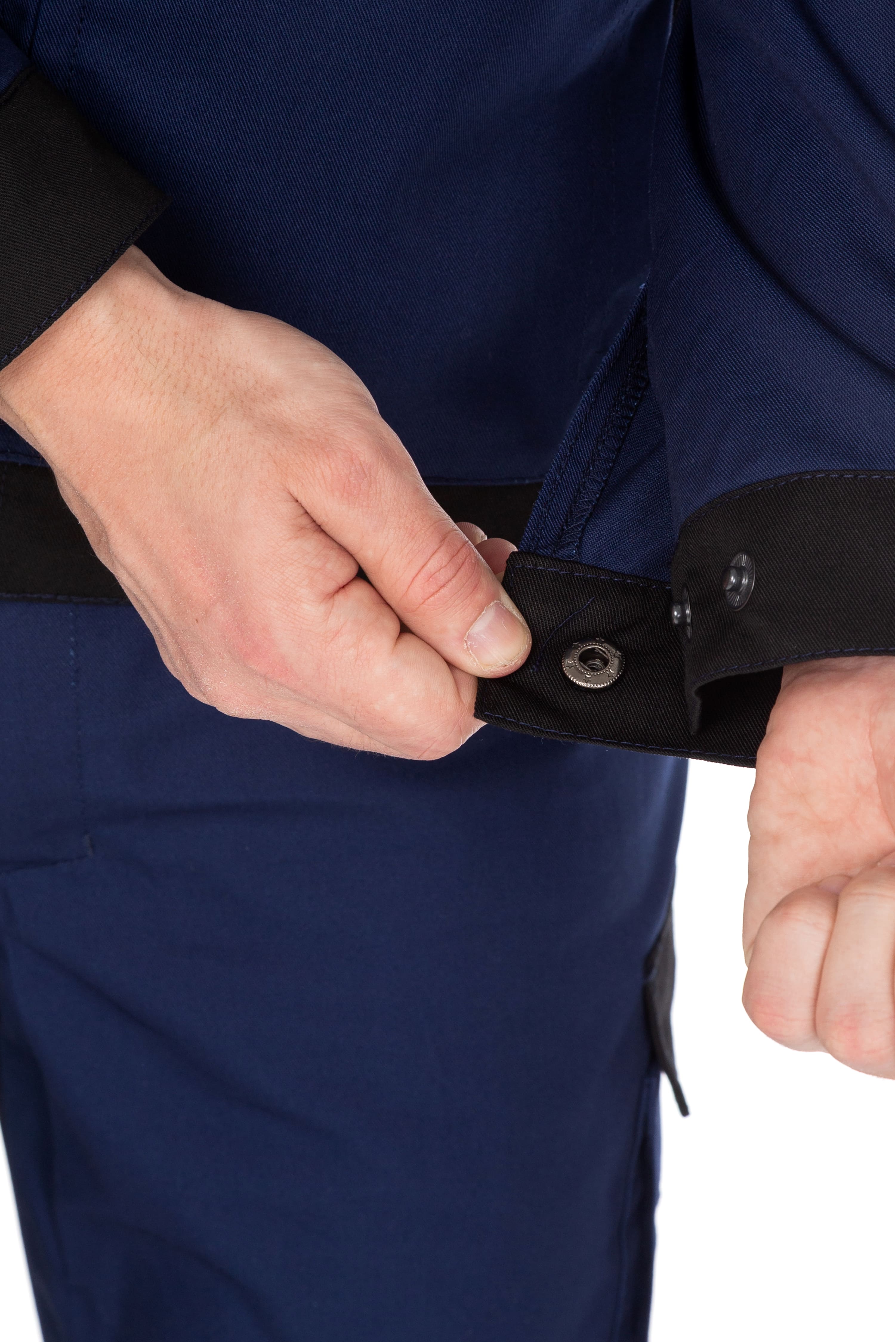 70051 Костюм  NEW темно-синий с черным STATUS  Летняя спецодежда  размер 64-66/182-188  - Вид №22