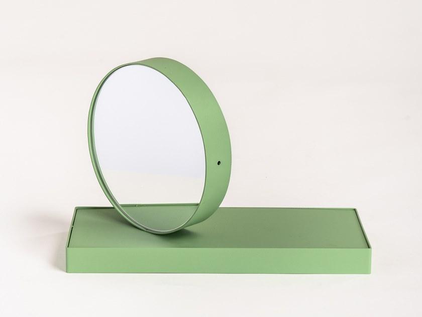 FORMAE Настольные часы с зеркалом из окрашенной стали Roommate sun-id-1468986 - Вид №3