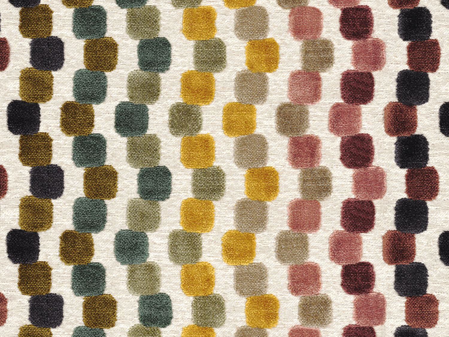 Многоцветная вискозная ткань Casamance Arty ARCH-00088104