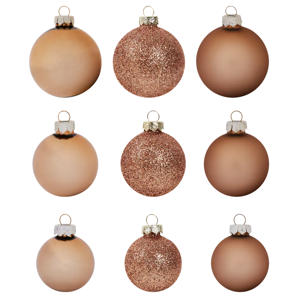87036329 Набор новогодних шаров Christmas ø6 см цвет оранжевый 26 шт. STLM-0961160 Santreyd  - Вид №1