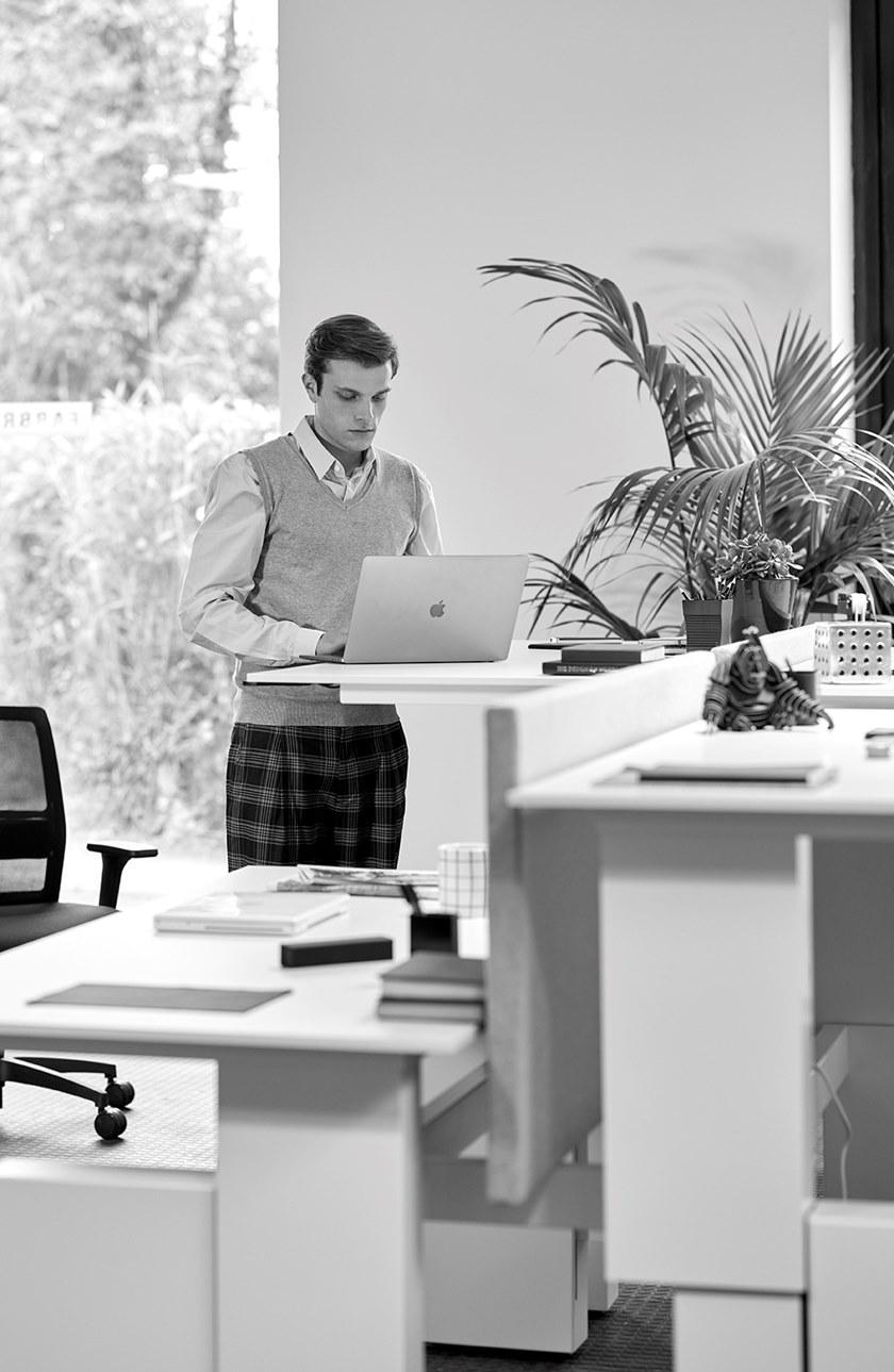 Citterio Рабочая станция с регулируемой высотой Bridge sun-id-1399625 - Вид №2