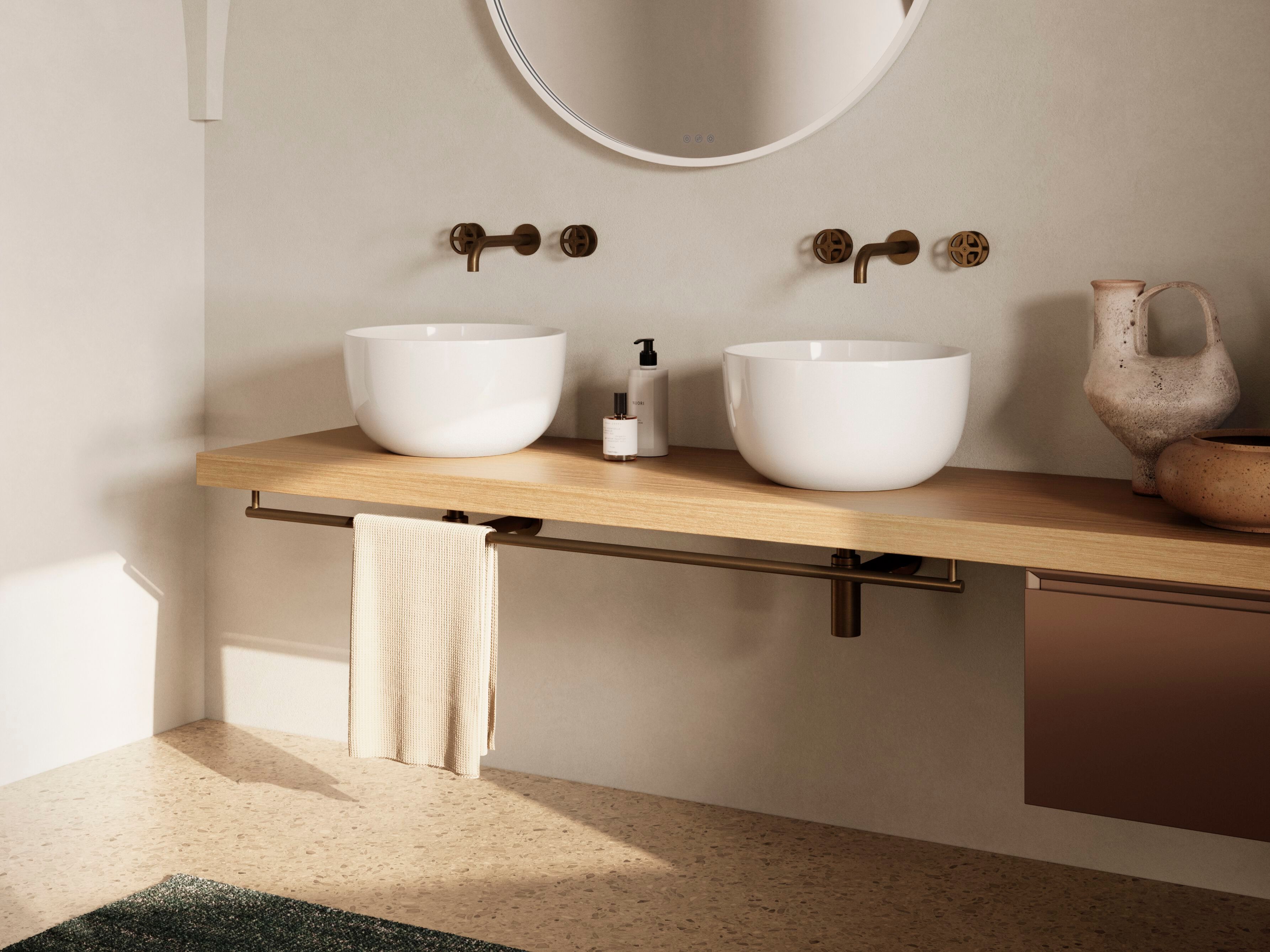 Умывальник с одной круглой столешницей CERAMICA CATALANO сфера ARCH-00056737 - Вид №1