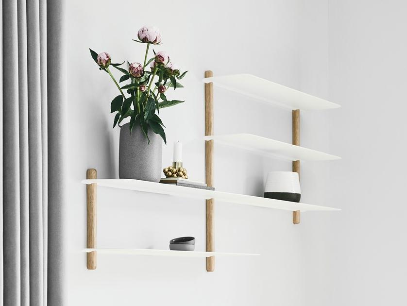 Gejst Настенный книжный шкаф из стали и дерева Nivo 20111 - Вид №3