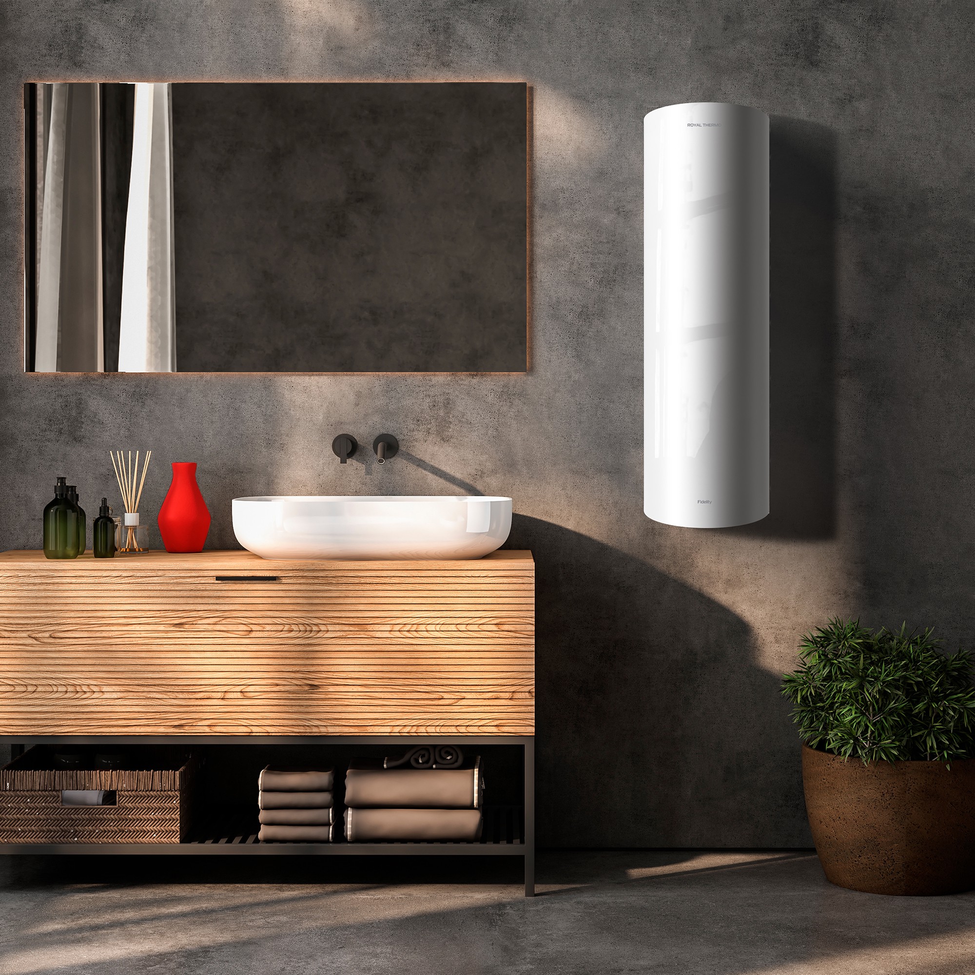 9089754 Водонагреватель электрический Royal Thermo RWH 50 Fidelity STDN-0038029 - Вид №4