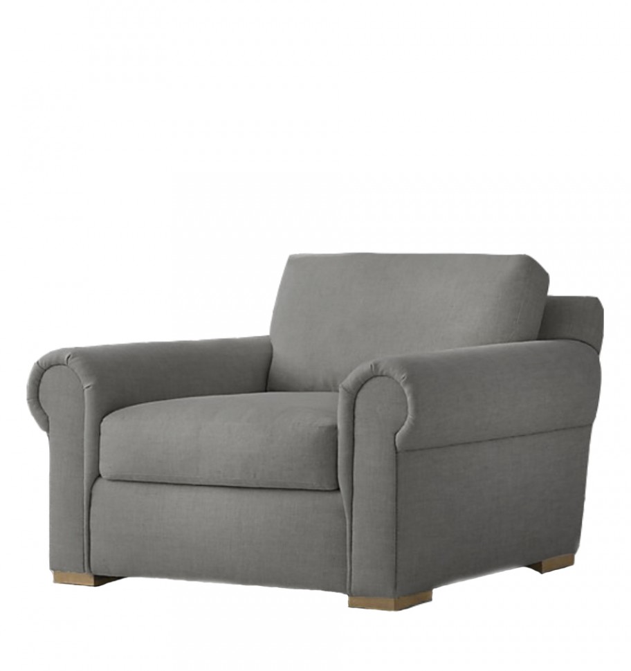 Кресло American Life серое ICON DESIGNE ДИЗАЙНЕРСКИЕ 178009 Серый  - Вид №1