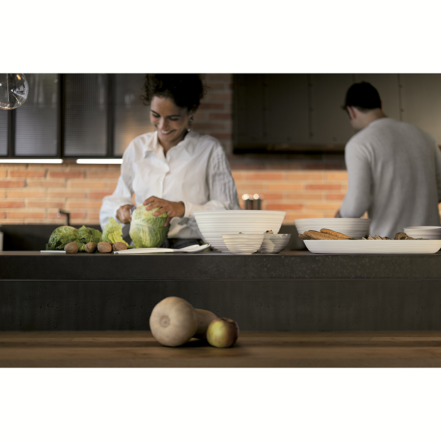 17540079 Блюдо сервировочное tierra, 22,9х41х4,2 см, бежевое Guzzini  - Вид №3